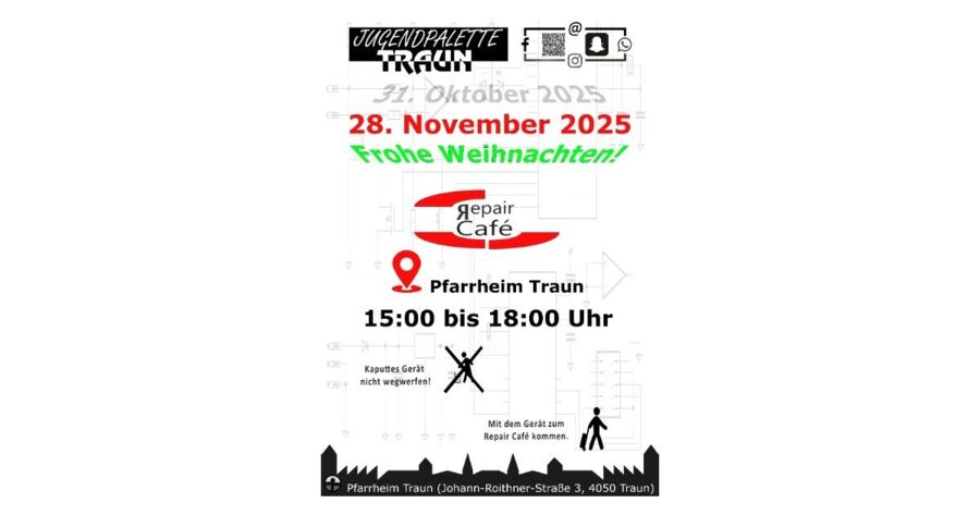 Messerschärfen beim Repair Café Traun