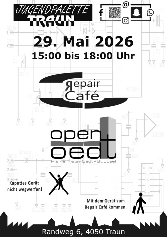 Pop-up Repair Café „open oedt“