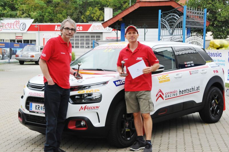Alfred Fries siegte bei der Café Classic Rally