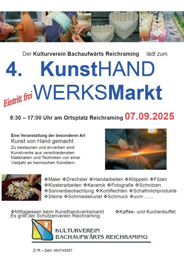 4. Kunsthandwerksmarkt Reichraming