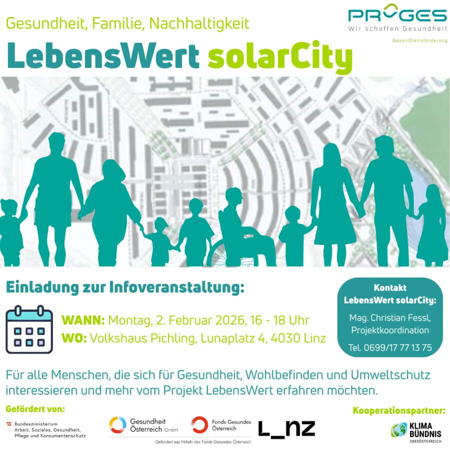 Infoveranstaltung LebensWert solarCity