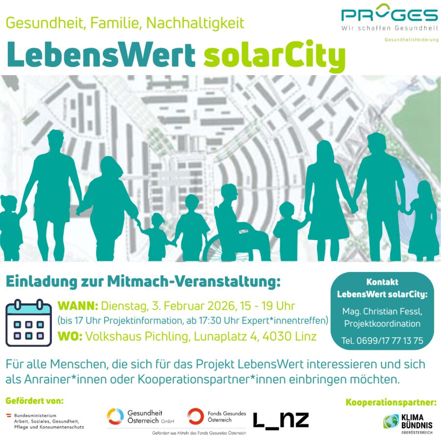 Mitmachveranstaltung LebensWert solarCity