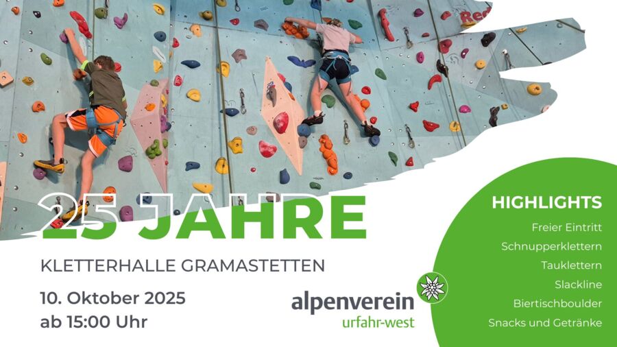 Kletterhallenfest – 25 Jahre Kletterhalle Gramastetten