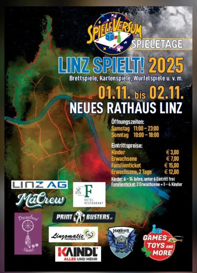 Linz spielt! Spieletage in Linz