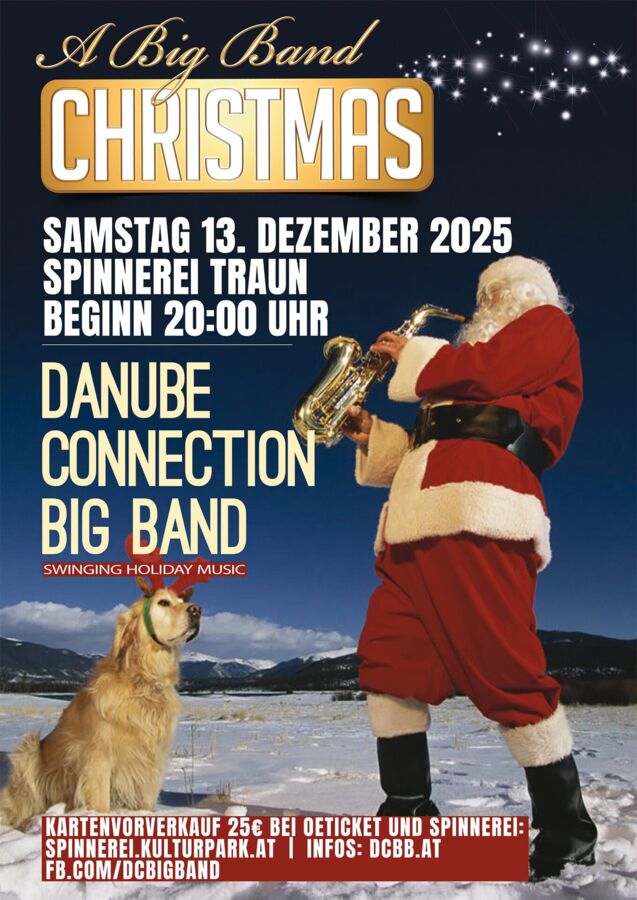 Das Weihnachtskonzert der Danube Connection Big Band