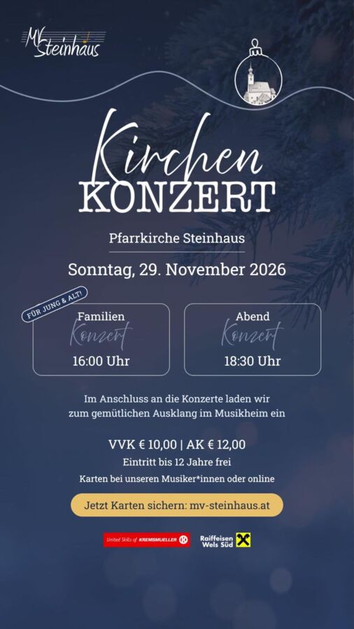 Kirchenkonzert MV Steinhaus