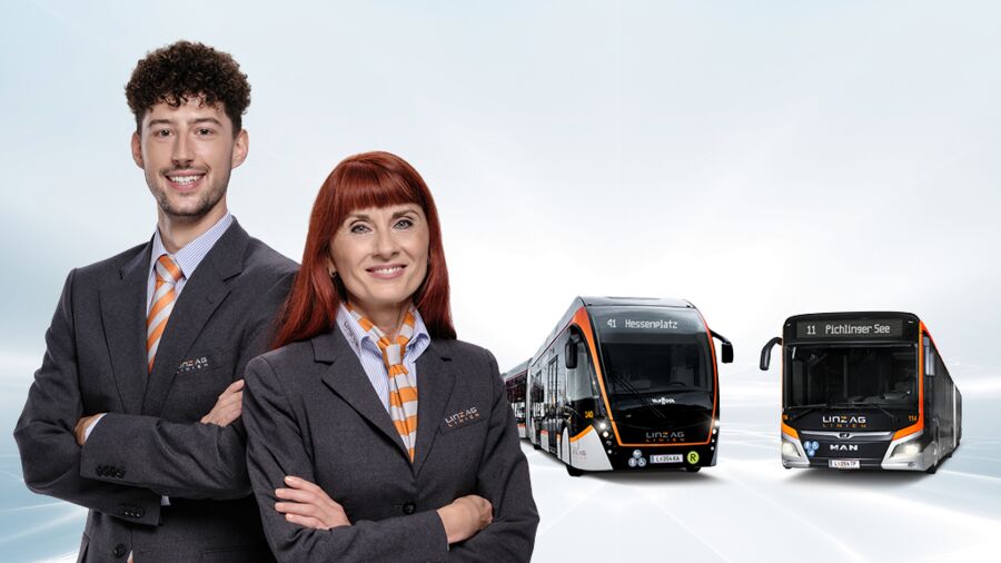 LINZ AG LINIEN Schnuppertag für Busfahrer*innen