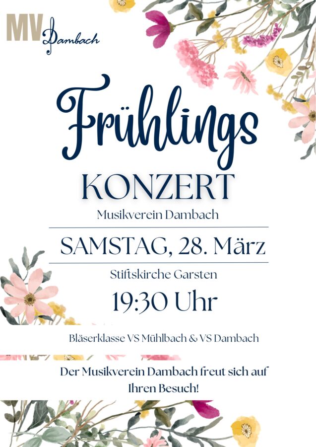 Frühlingskonzert Musikverein Dambach