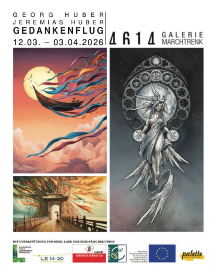 4614Galerie Marchtrenk: Georg und Jeremias Huber: Gedankenflug
