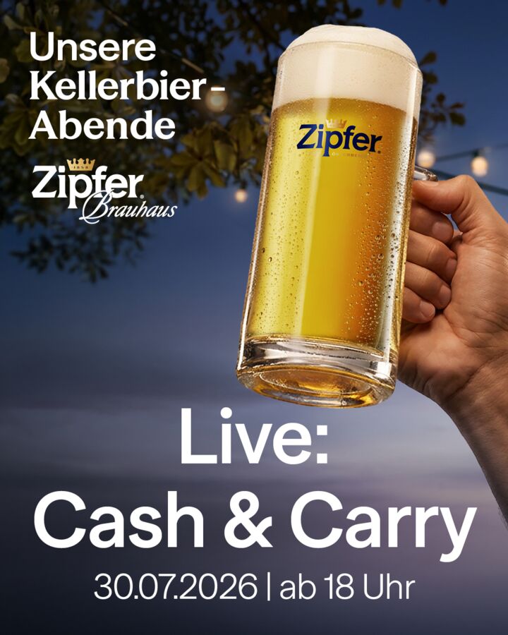 CASH & CARRY / Kellerbier in Zipf
