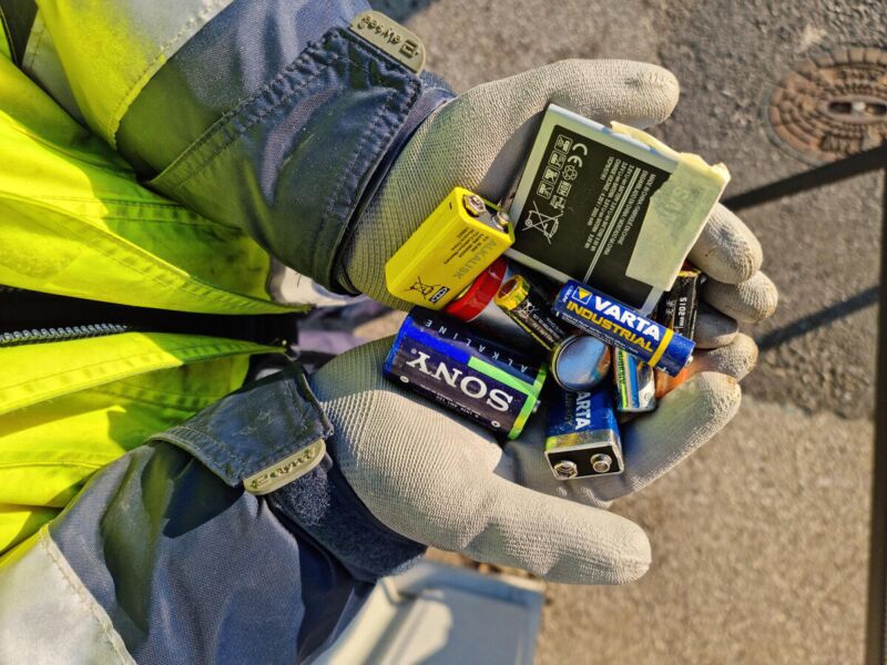 Tag der Batterie Im Altstoffsammelzentrum richtig