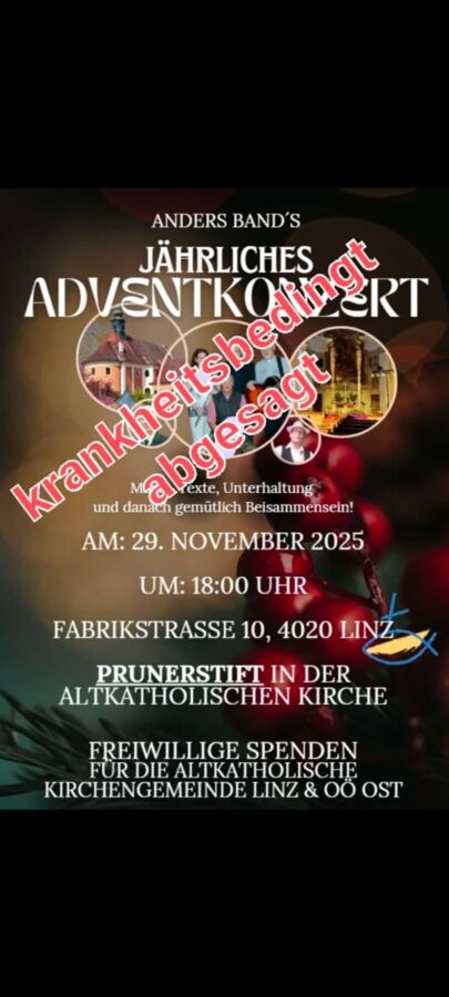 ABGESAGT: Adventkonzert der AndersBänd