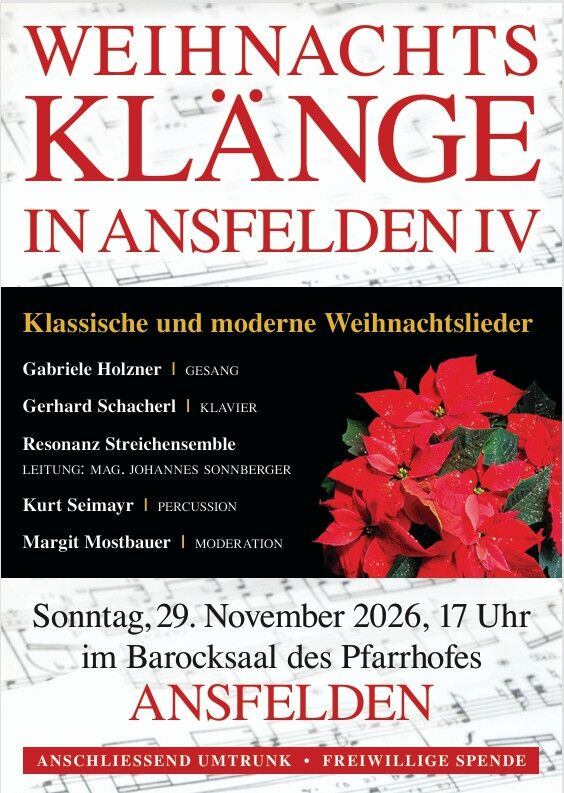 Weihnachtsklänge in Ansfelden IV