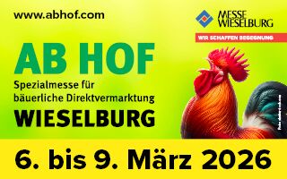 AB HOF 2026 - Spezialmesse für bäuerliche Direktvermarktung