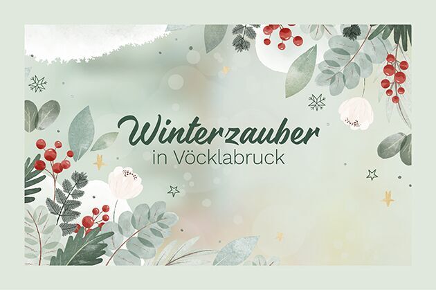 Winterzauber in Vöcklabruck