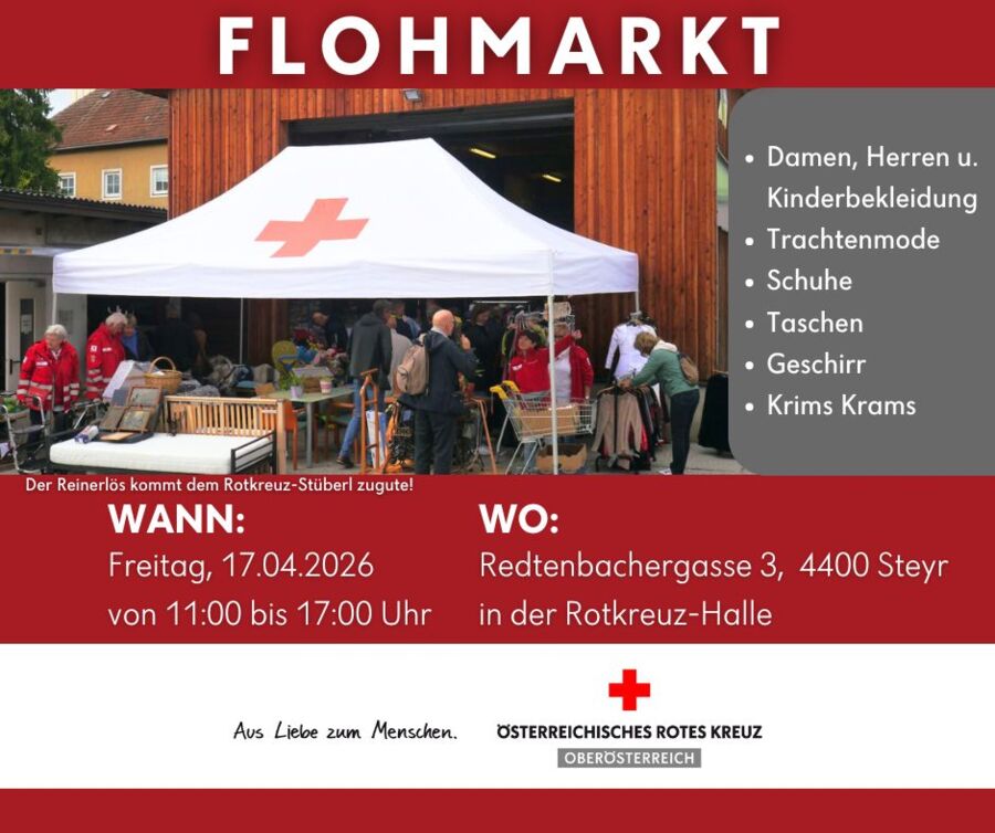 Rotekreuz-Flohmarkt 2026