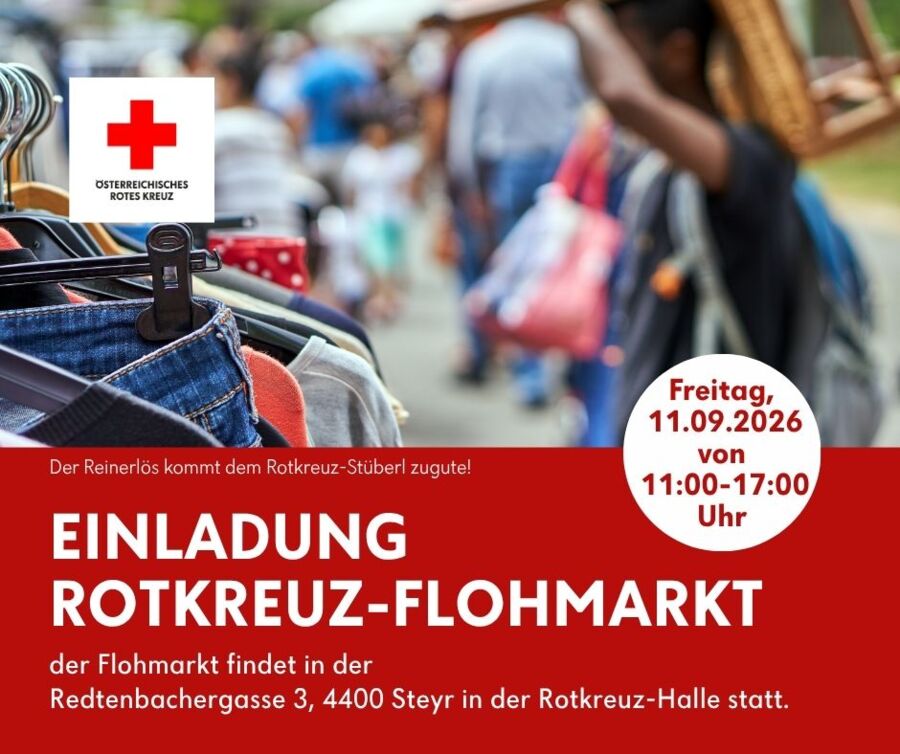 Rotkreuz-Herbstflohmarkt