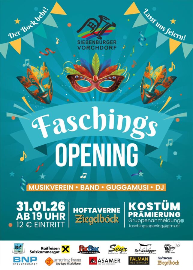 Faschingsopening 2026