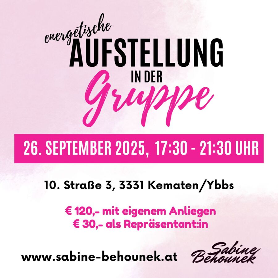 energetische Familien Aufstellung