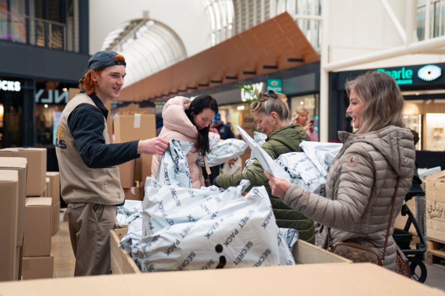 King Colis Pop-up-Store in der Shoppingcity Wels