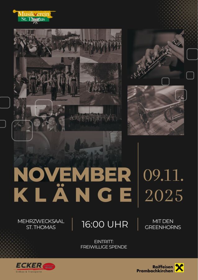 Novemberklänge in St. Thomas