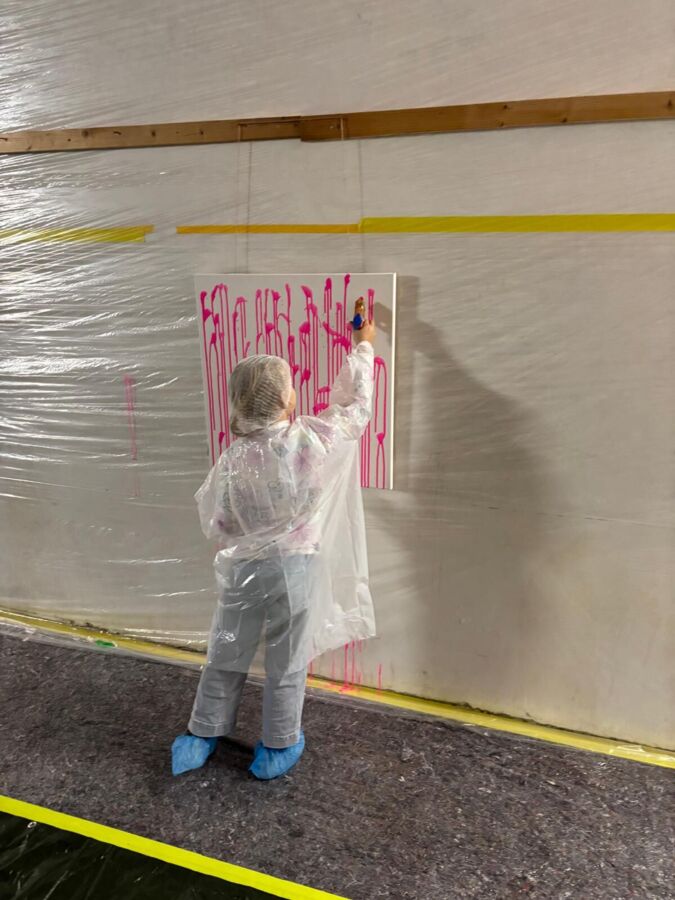 Workshop - Action Painting