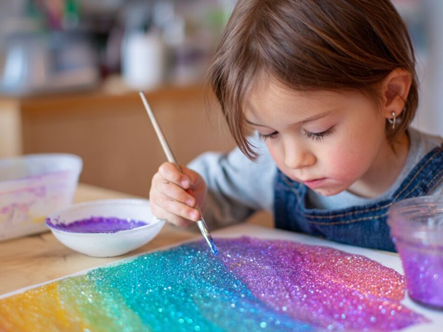 Workshop Klecks & Glitzer