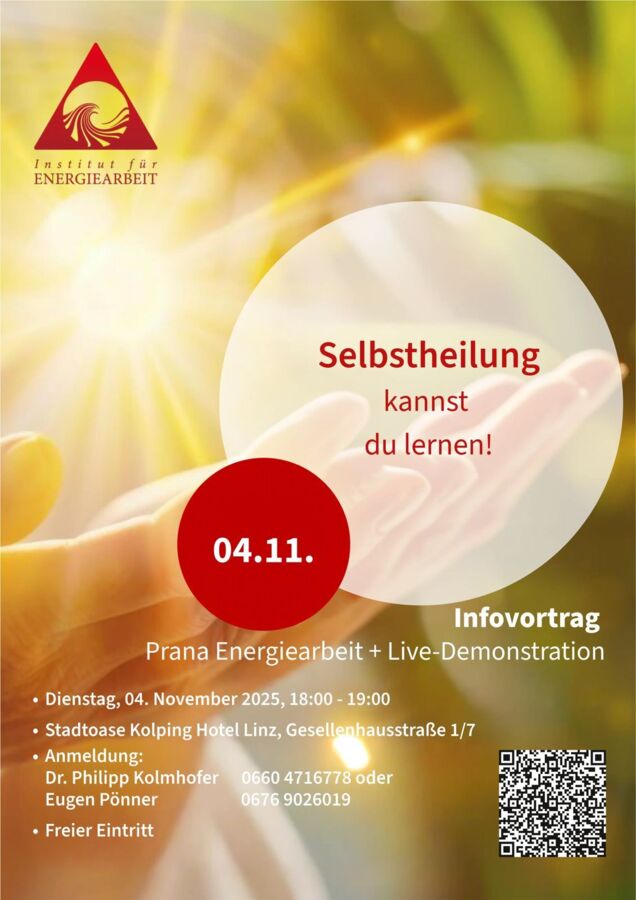 Prana-Energiearbeit Infovortrag
