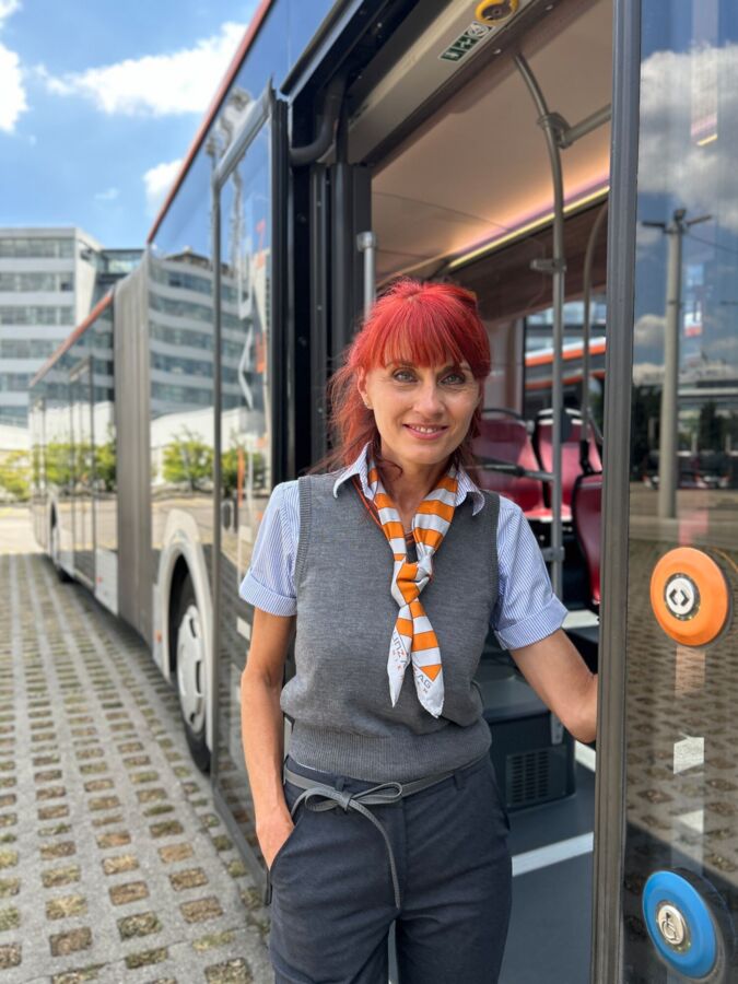 Schnuppertag für Busfahrer*innen bei den Linz AG Linien