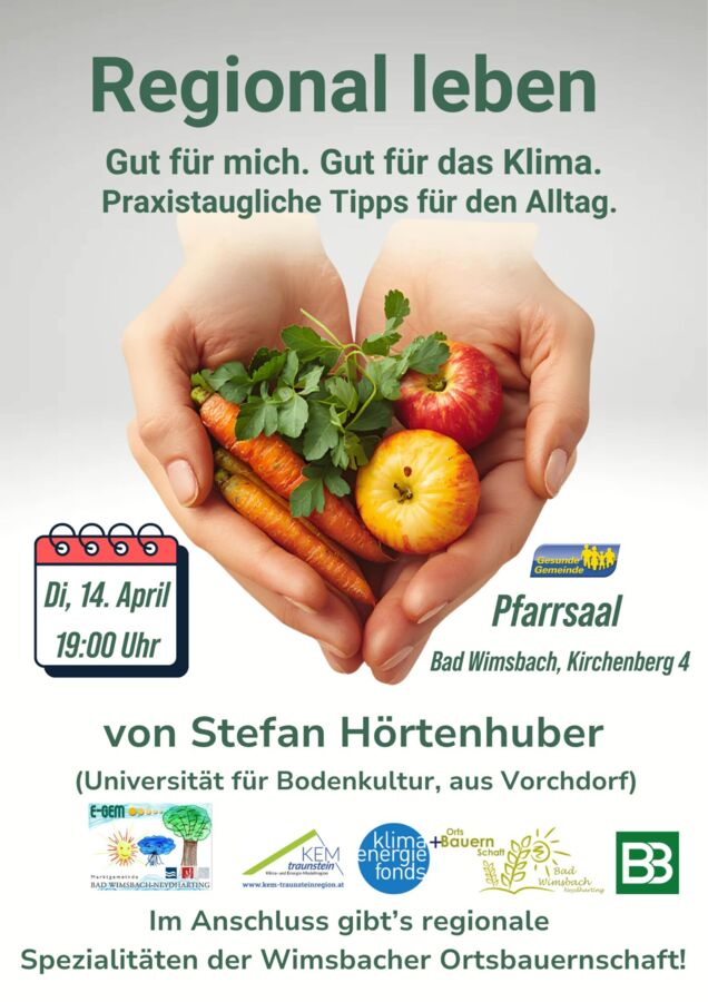 Regional leben - Gut für mich. Gut für das Klima. Praxistaugliche Tipps für den Alltag.