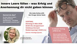 VORTRAG: Innere Leere füllen – was Erfolg und Anerkennung dir nicht geben können