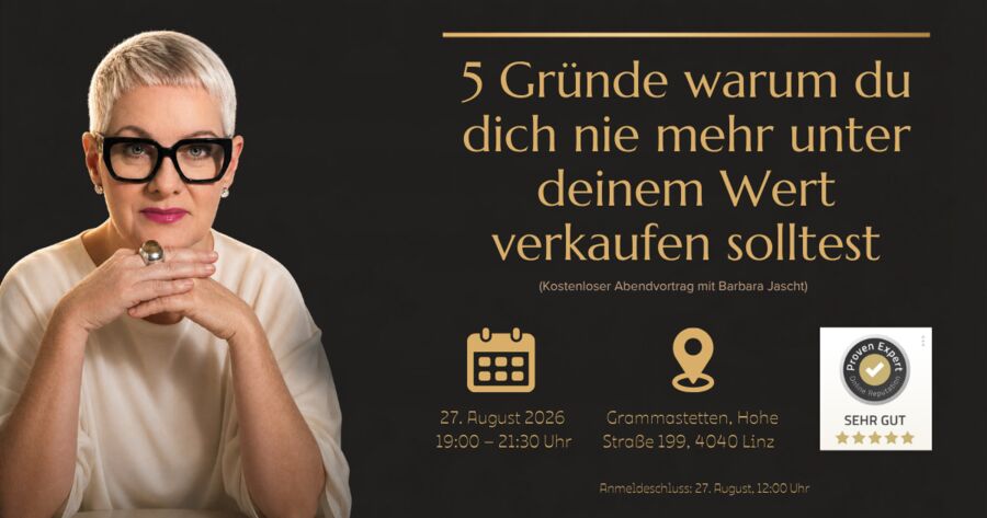 5 Gründe warum du dich nie mehr unter deinem Wert verkaufen solltest