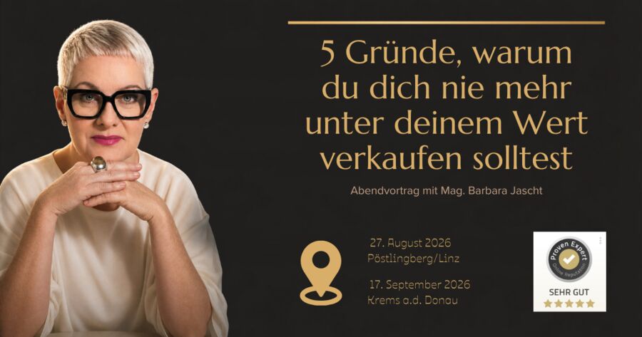 5 Gründe, warum du dich nie mehr unter Wert verkaufen solltest