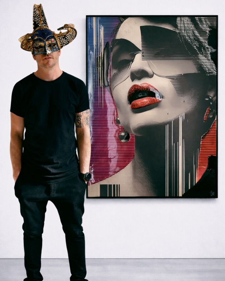 Between Code and Reality – Ausstellung von JAMES VAN IPO (Werkzyklus „0100 0001“)