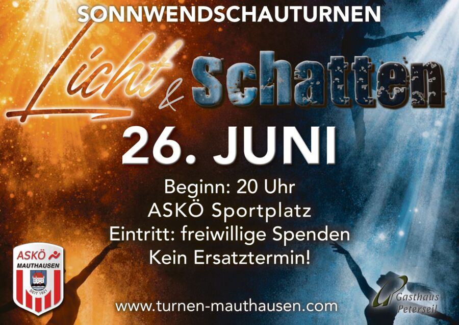 ASKÖ Mauthausen Sektion Turnen-LA - Sonnwendschauturnen