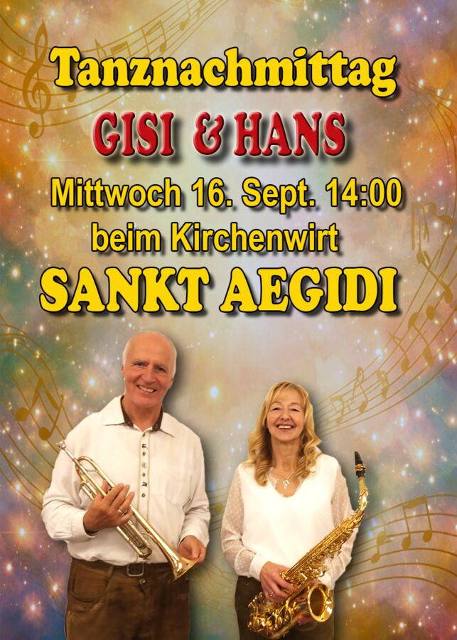 Tanznachmittag mit Livemusik