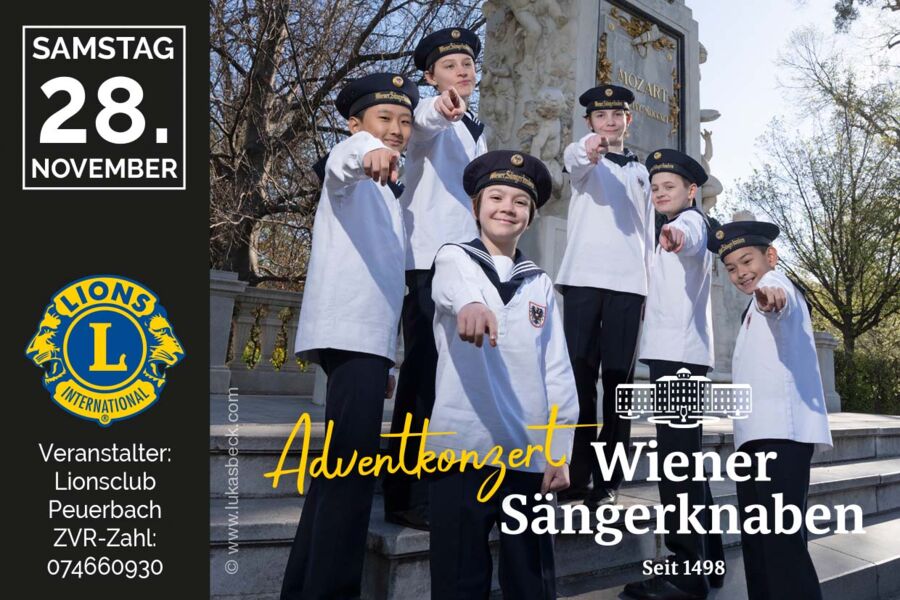 LIONS CLUB Peuerbach / Wiener Sängerknaben / Stadtpfarrkirche Peuerbach