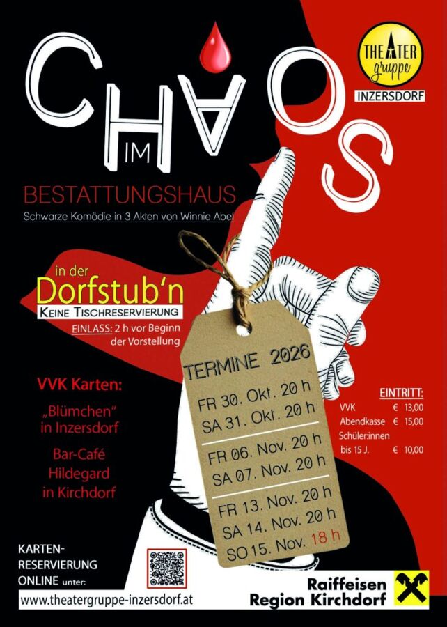 Chaos im Bestattungshaus - Theatergruppe Inzersdorf
