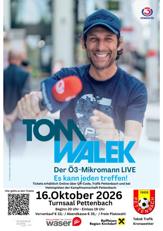 Tom Walek - Der Ö3-Mikromann LIVE