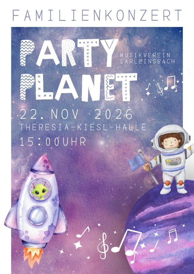 Familienkonzert des Musikverein Sarleinsbach - Partyplanet