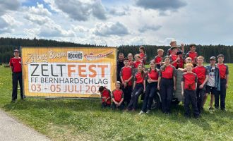 VORDERWEISSENBACH. 3x2 Karten für das Zeltfest der FF Bernhardschlag, Freitag, 3. Juli