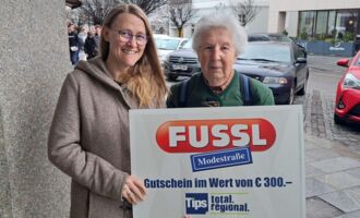 BEZIRK ROHRBACH. 1x100 Euro-Warengutschein der Fussl Modestraße