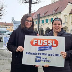 BEZIRK ROHRBACH. 1x100 Euro-Warengutschein der Fussl Modestraße