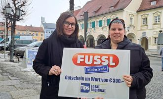 BEZIRK ROHRBACH. 1x100 Euro-Warengutschein der Fussl Modestraße