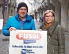 STEYR. 100 Euro-Gutschein der Fussl Modestraße