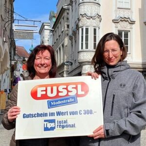 STEYR. 100 Euro-Gutschein der Fussl Modestraße