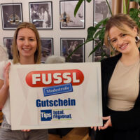 LINZ. 1x 100 Euro-Warengutschein der Fussl Modestraße im Rahmen der Glücksengerl-Aktion zu gewinnen