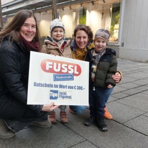 WELS. 1x100 Euro-Warengutschein der Fussl Modestraße