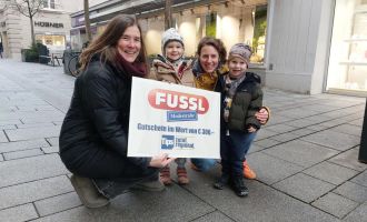 WELS. 1x100 Euro-Warengutschein der Fussl Modestraße
