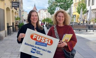 WELS. 1x100 Euro-Warengutschein der Fussl Modestraße